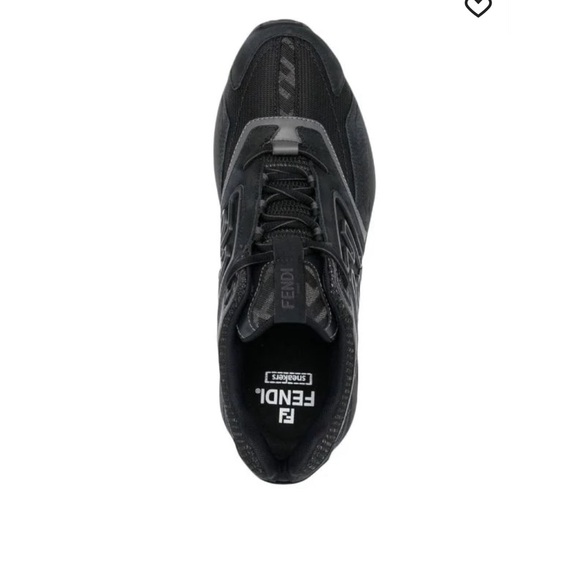 Fendi logo print mesh sneakers - Picture 5 of 5